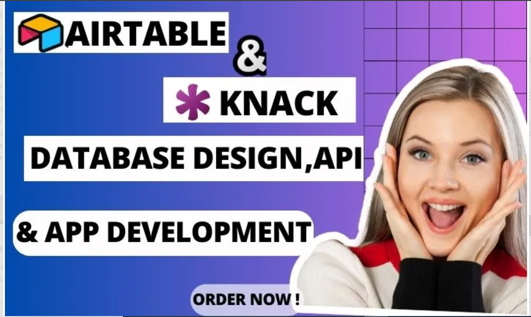 I Will Setup Knack and Airtable Database, Connect Other Apps and API