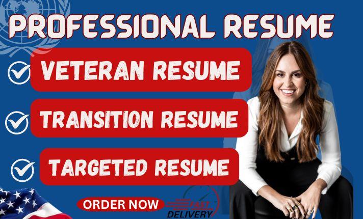 I Will Deliver Expert Resume, CV, and Cover Letter Writing Services