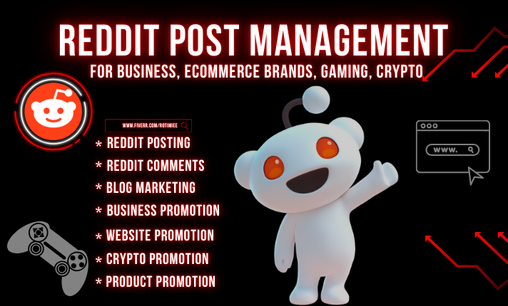 I Will Create High-Quality Reddit Posts for Your E-commerce Business, Crypto Blog, and Temu Ads Management