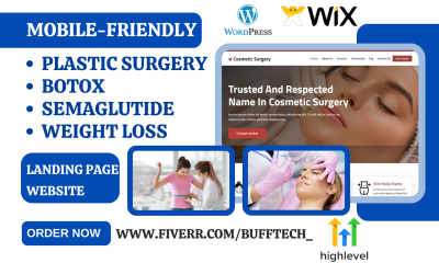 Expert Website Design for Plastic Surgery, Laser Hair Removal, Botox, Weight Loss & Semaglutide