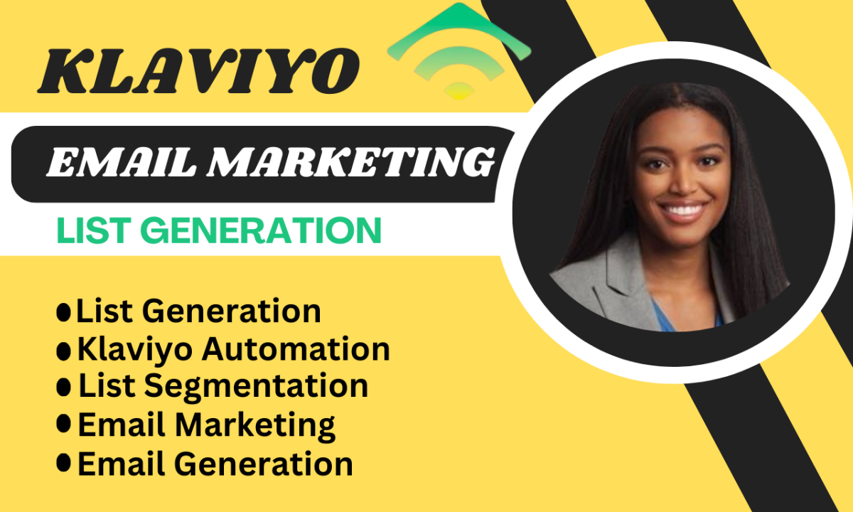 I Will Setup Klaviyo Automation and List Generation Email Marketing to Boost Your Sales