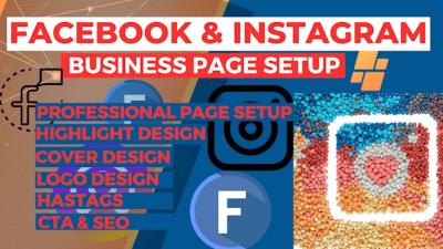 I Will Setup Professional Instagram and Facebook Business Page