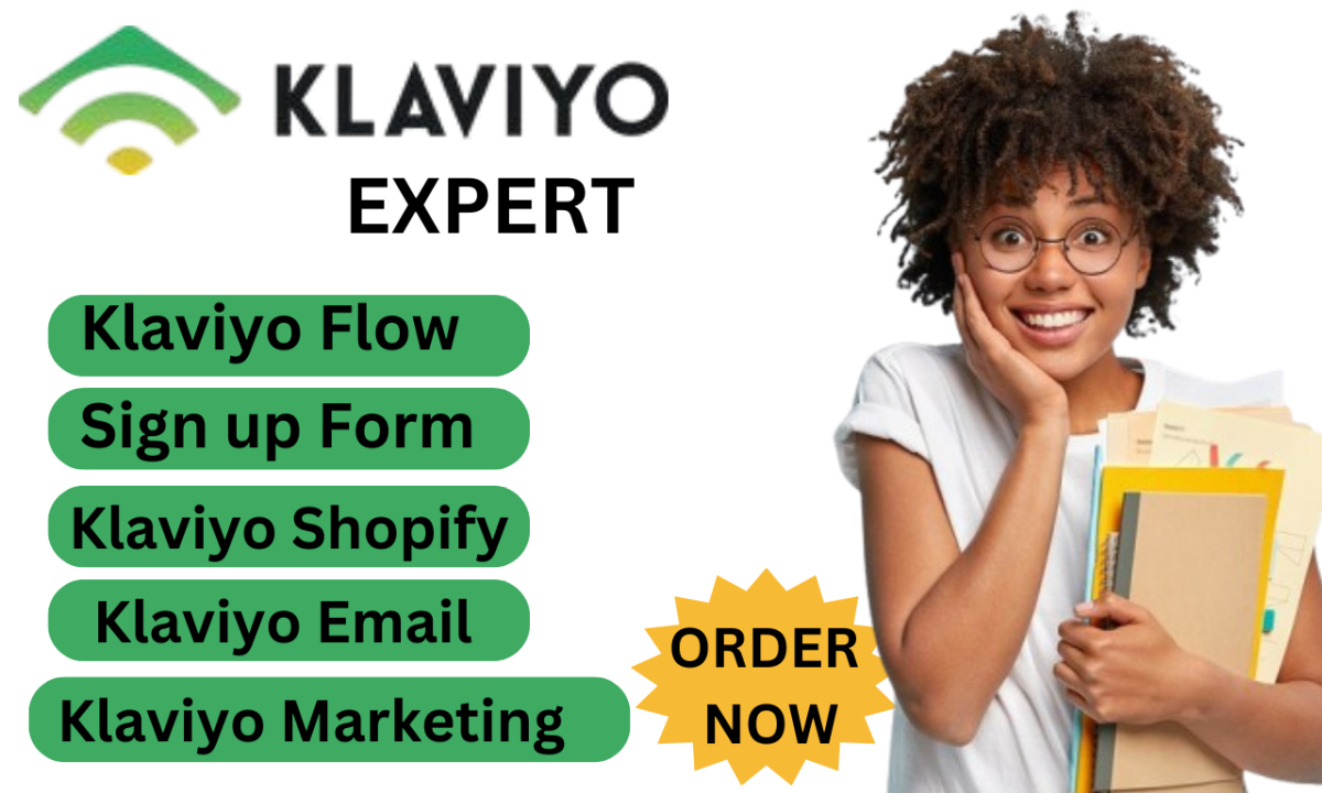 I Will Setup Klaviyo Flow, Klaviyo Ecommerce, Klaviyo Marketing, Klaviyo Shopify, and Audit