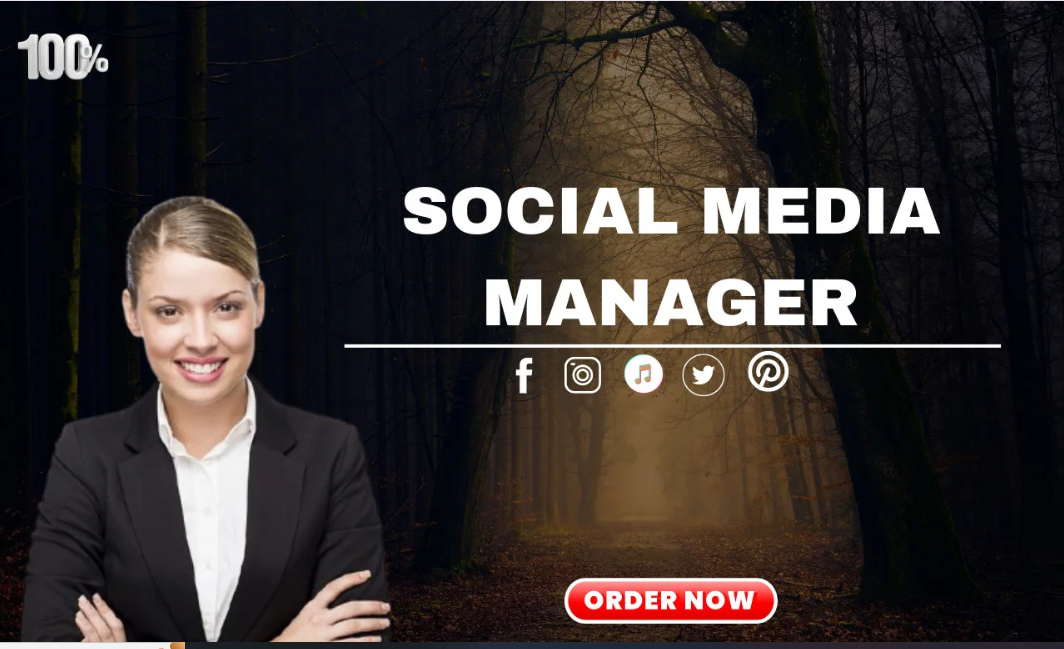 I Will Be Your Social Media Marketing Manager and Content Creator