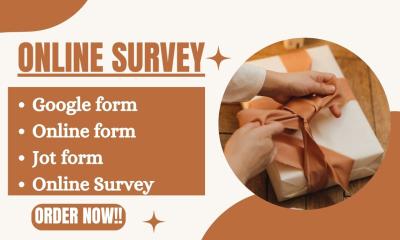 I Will Conduct Online Survey to Get Over 2K US and UK Respondents