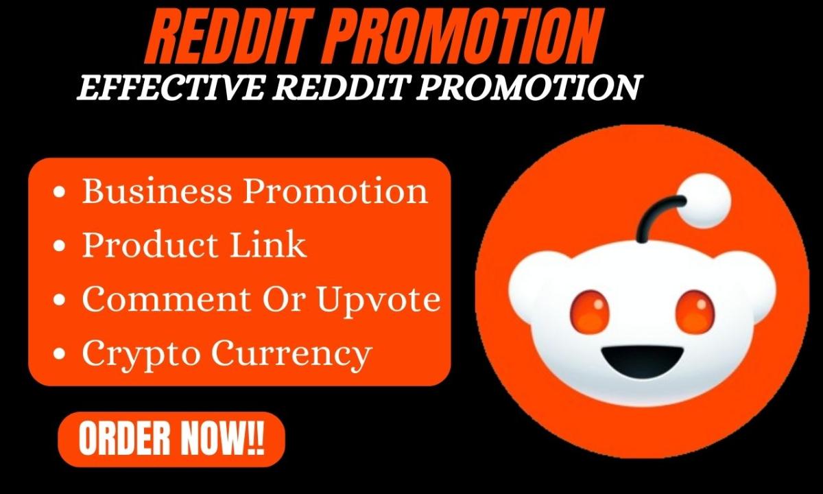 I Will Do Reddit Post Management for Crypto Business Website Ecommerce Sales