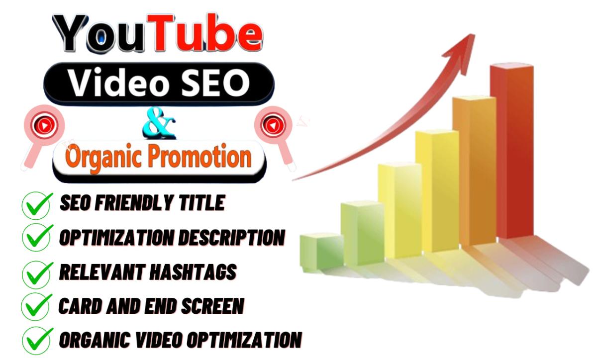 I will be your youtube manager for channel SEO and channel growth