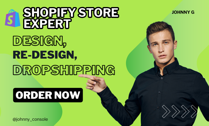 I Will Create and Revamp Your Shopify Store with SEO, Speed Optimization, and Dropshipping Integration