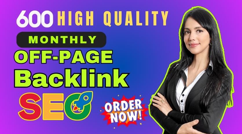 Professional Monthly SEO Backlink Service to Improve Google Ranking & Drive Traffic