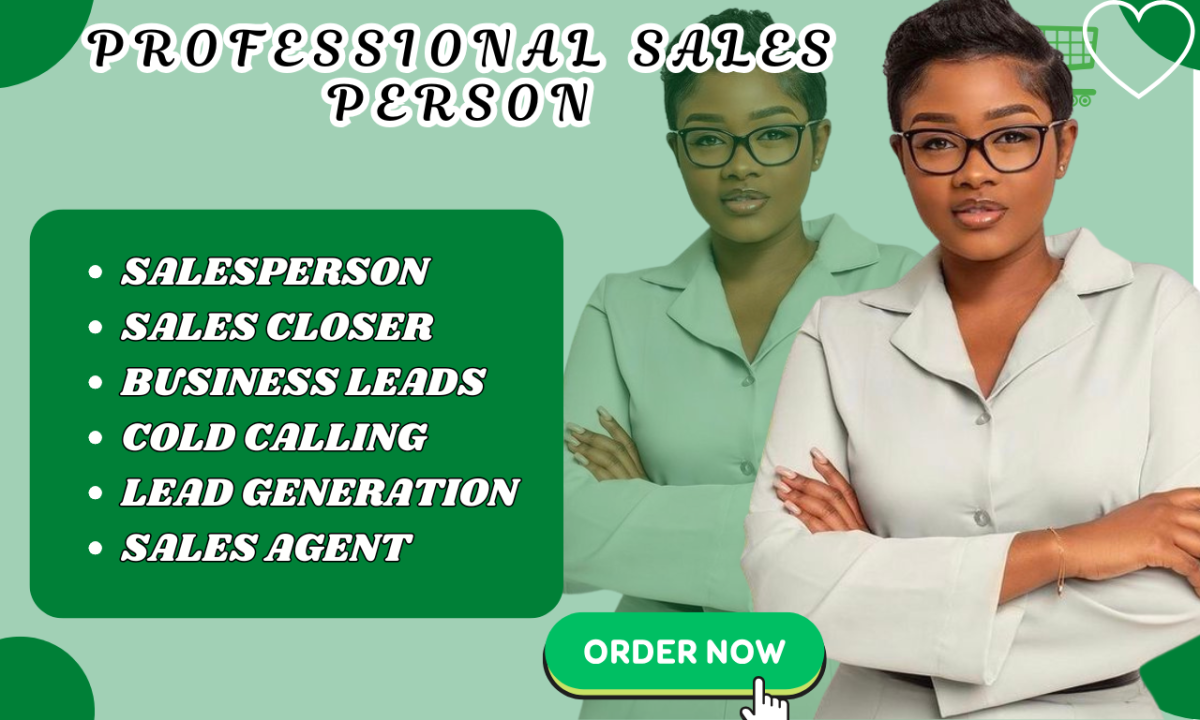 I Will Be Your Salesperson and High Ticket Sales Closer for Consultative Sales