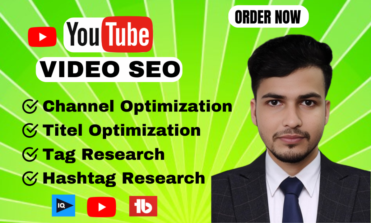 I Will Do Your YouTube Video SEO for Top Ranking