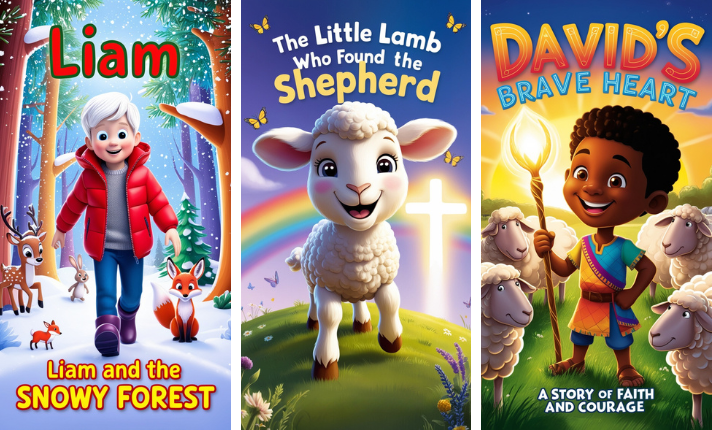 I Will Design Christian Children’s Story Book Illustrations, Themed Bible Illustrations