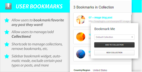 WordPress User Bookmarks Standalone version by DeluxeThemes  CodeCanyon