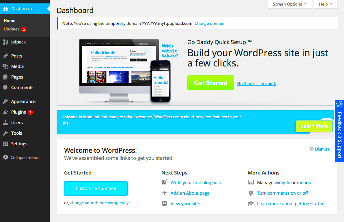 GoDaddy Managed WordPress Hosting Review  Startup Guide