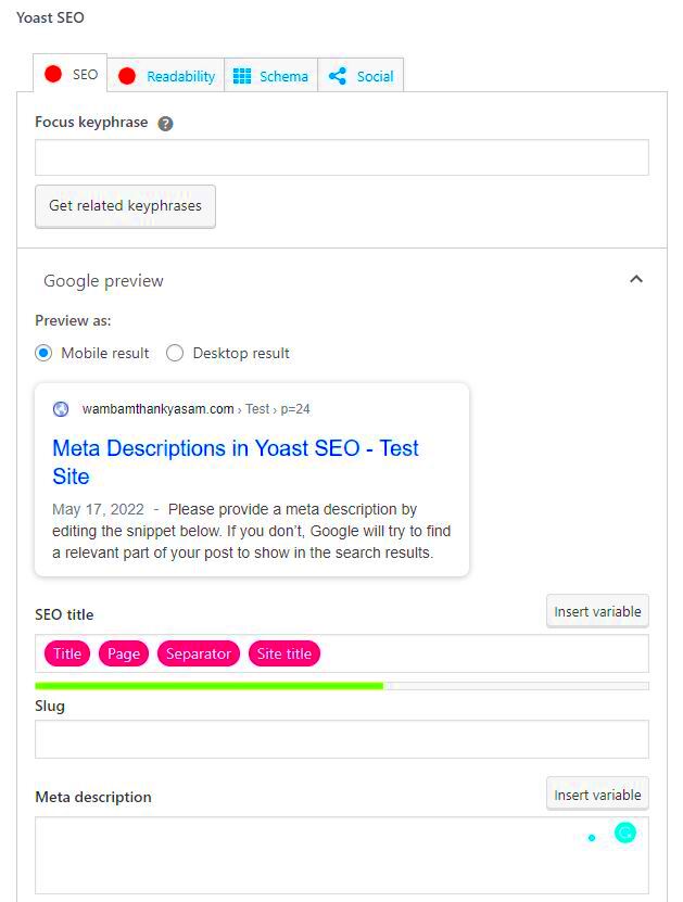 How to Add Meta Descriptions in Yoast SEO  InMotion Hosting