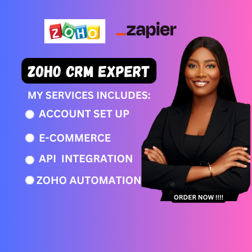 I Will Integrate Zoho CRM, Zoho Form, Zapier, and Invoicing with Shopify or WooCommerce