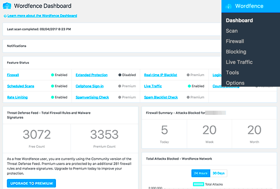 How to Install and Setup Wordfence Security in WordPress