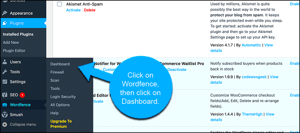 How to Set up Wordfence Security Plugin in WordPress  GreenGeeks