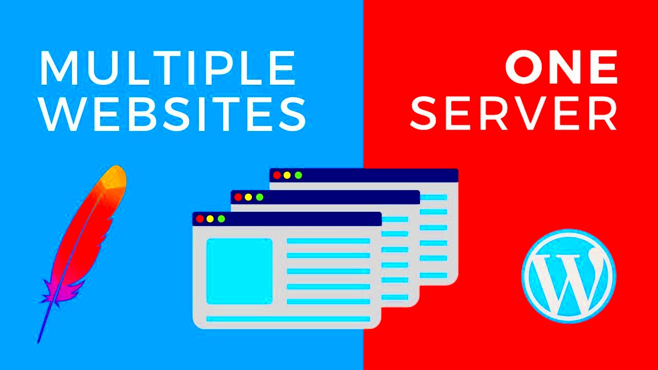 How to Host Multiple WordPress Websites on One Server with Apache  YouTube