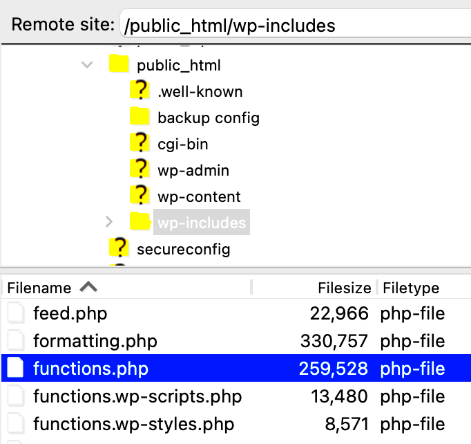 How to Find Access and Edit functionsphp in WordPress