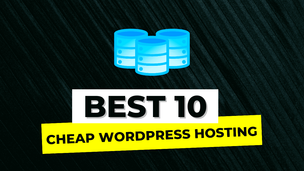 10 Best Cheap WordPress Hosting for Beginner September 2024