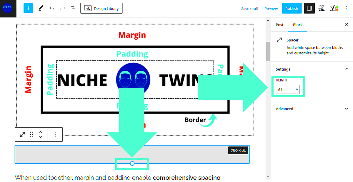 How to Change Margins in WordPress Quickly  Niche Twins