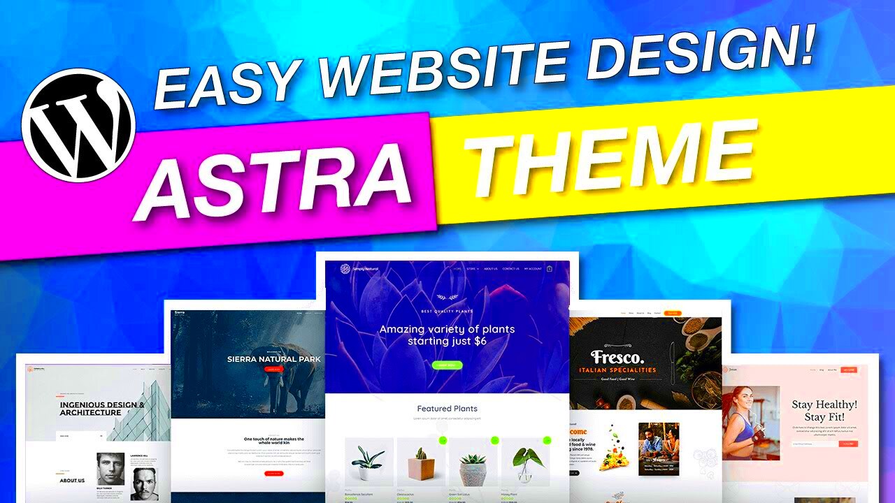 ASTRA THEME WORDPRESS  How to Install and Customize Astra WordPress 