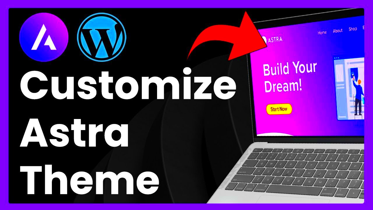 Customize Astra WordPress Theme simple tutorial  YouTube