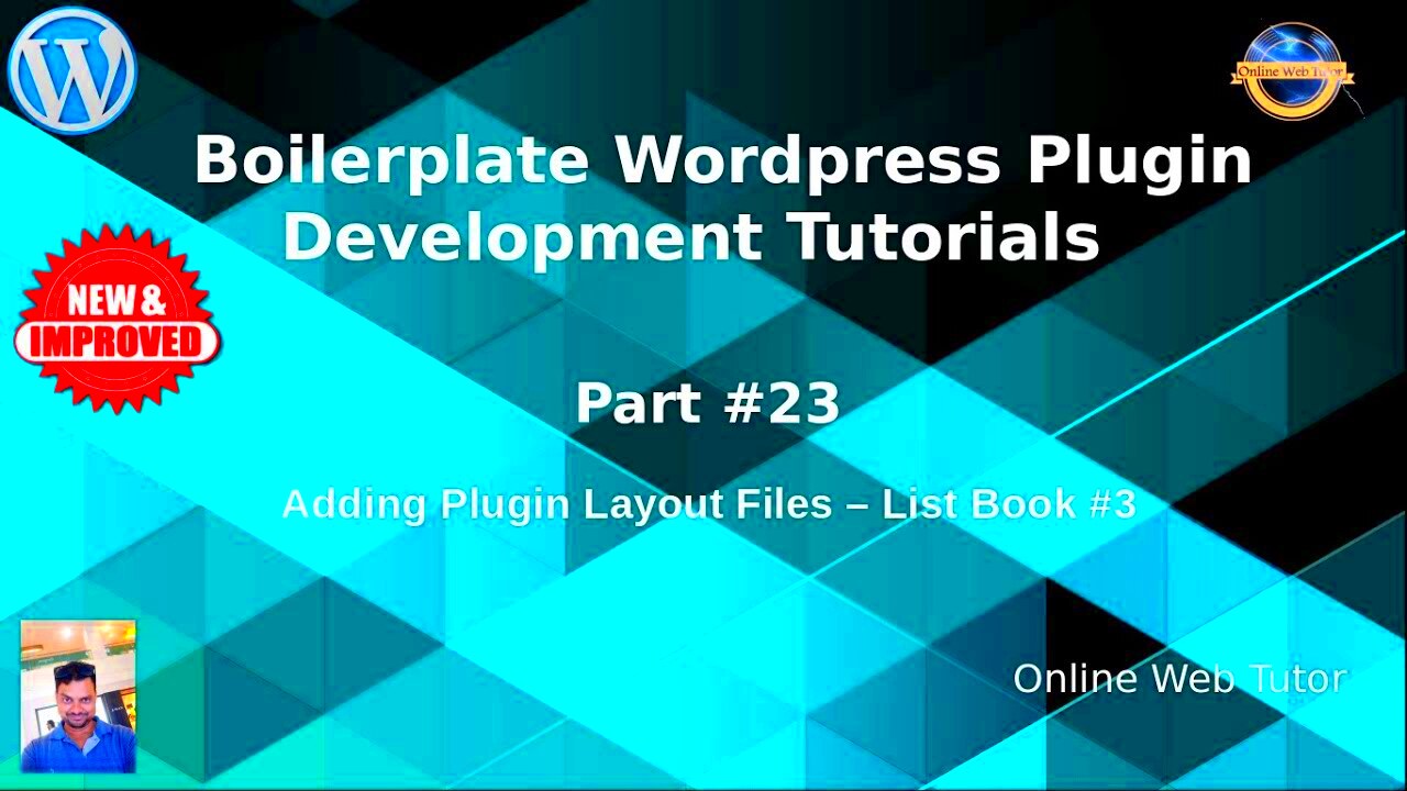 Boilerplate WordPress Plugin Development Tutorials 23 Adding Plugin 