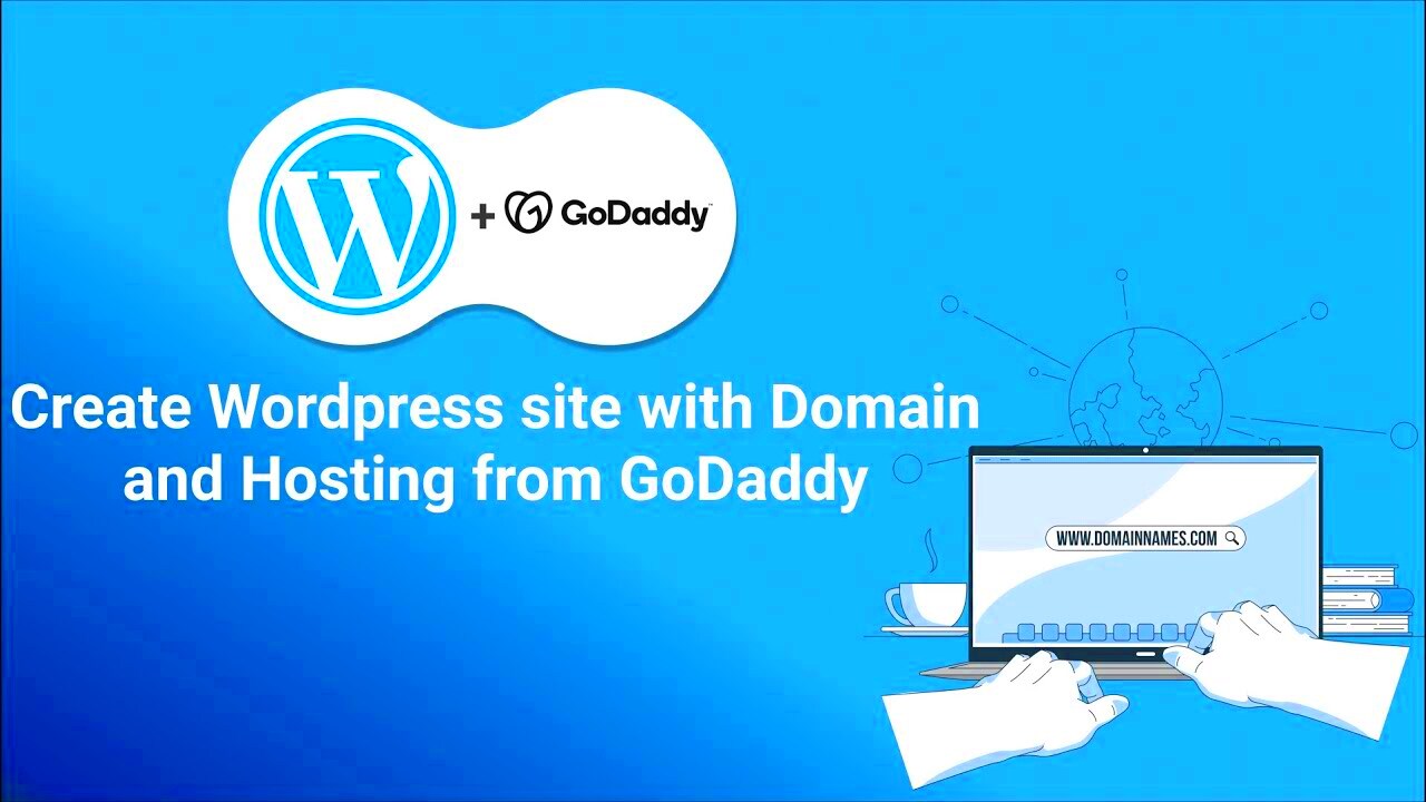 How to Make a WordPress Website with GoDaddy  Hosting and Domain with 