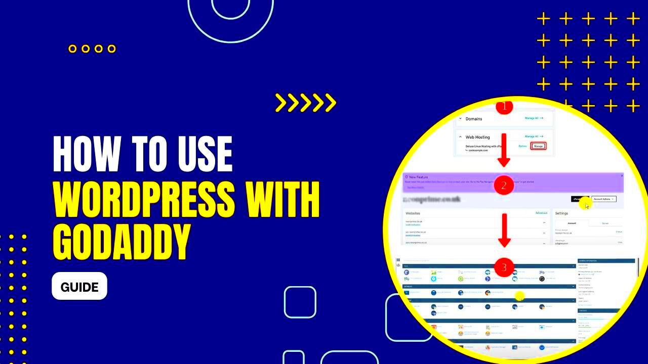 How to use WordPress with GoDaddy 2024  Codeless