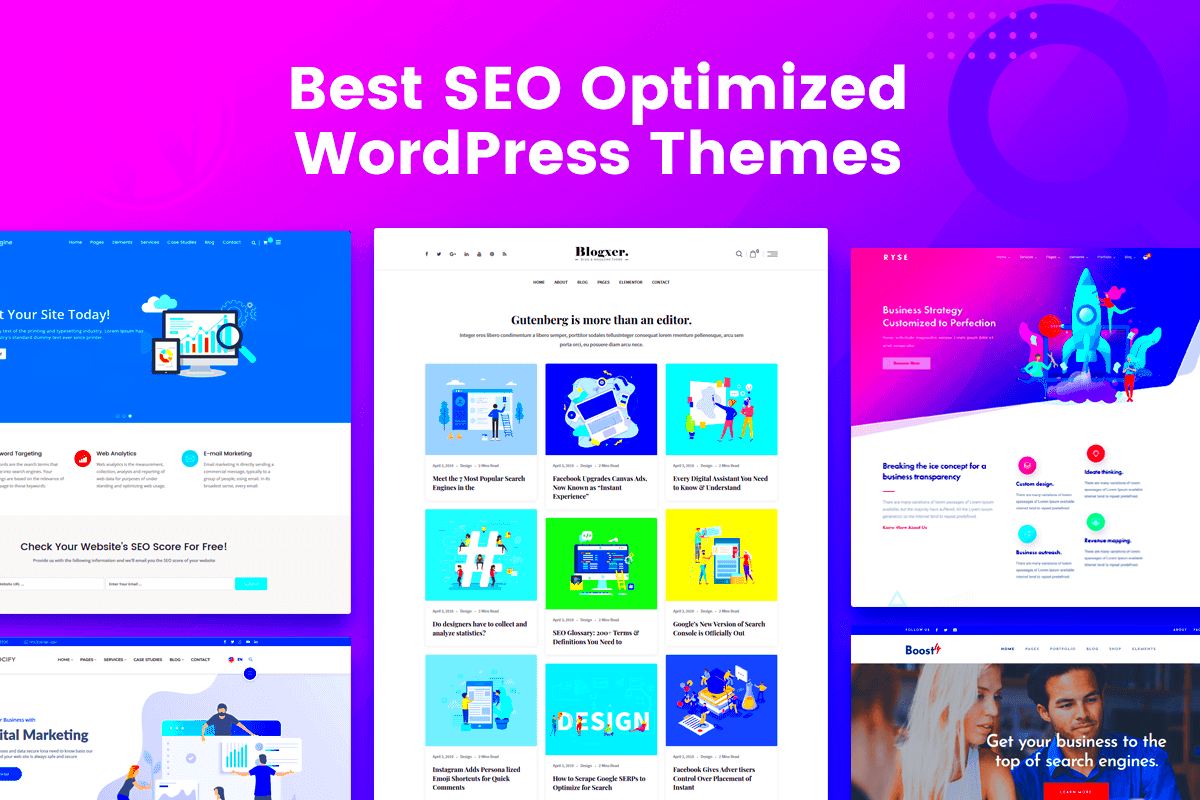 25 Best SEO Optimized WordPress Themes 2021  RadiusTheme