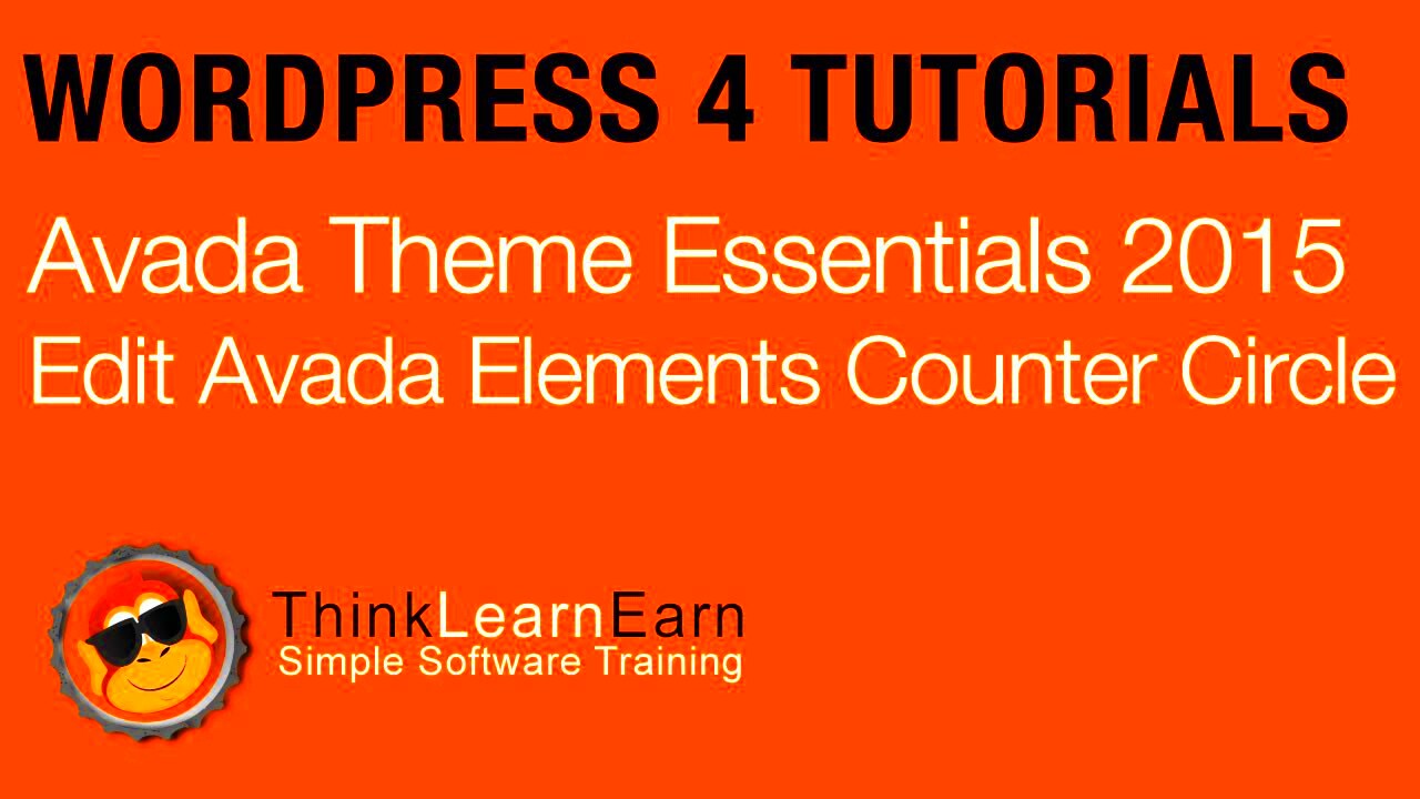 11 Avada Theme Essentials Edit Elements Counter Circle WordPress 4 