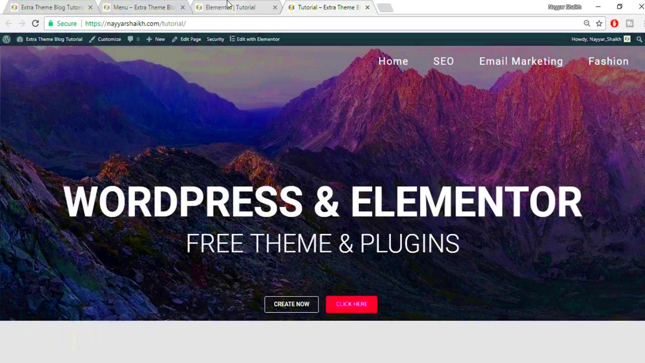 How to Create Beautiful Menus Using WordPress  Elementor Pro Menu 