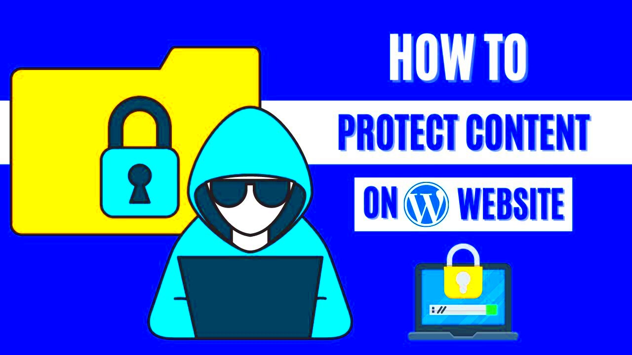 How to protect content on WordPress website  YouTube