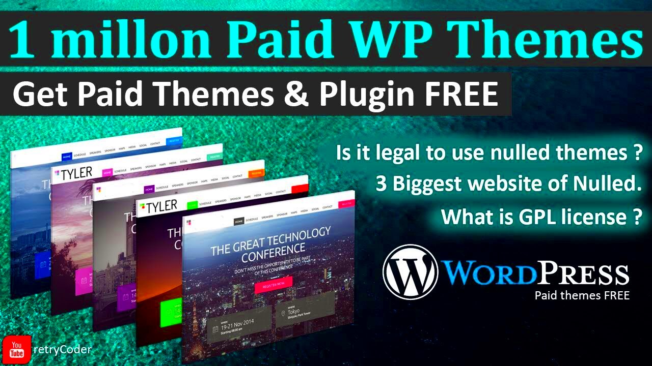 How to download wordpress Premium Themes FREE  Nulled Themes  Legal 