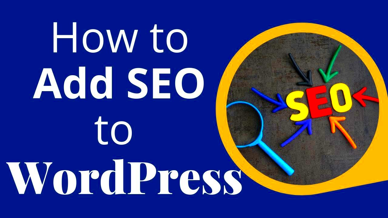 How to add SEO to WordPress Websites  Initial Setup  YouTube