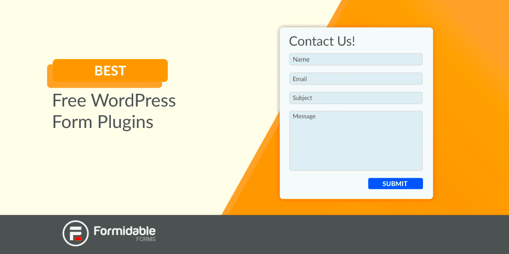7 Best Free Form Plugins for WordPress Compared Compared in 2024
