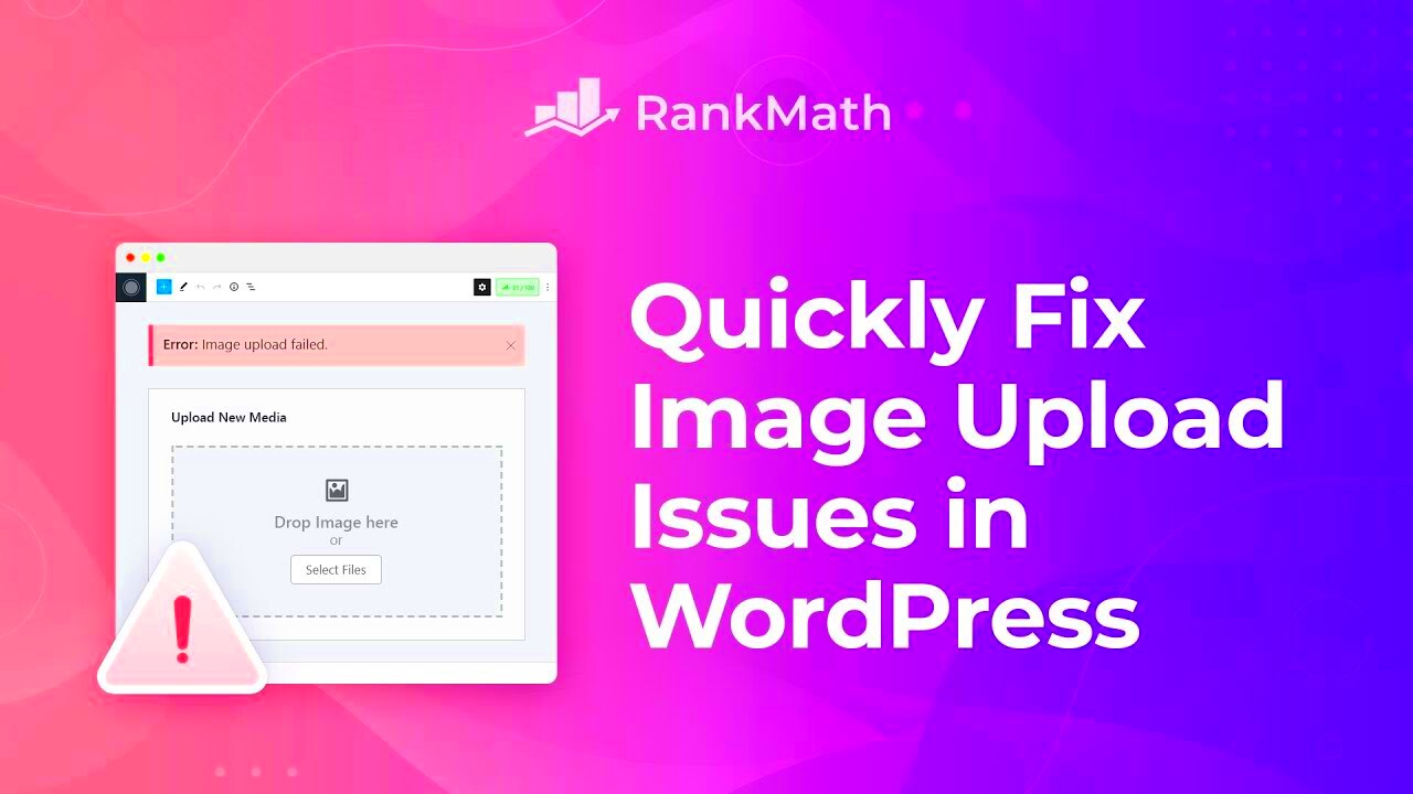 How to Quickly Fix Image Upload Issues in WordPress  Rank Math