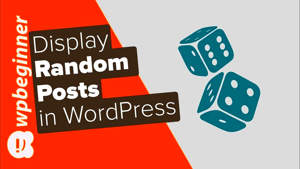 How to Display Random Posts in WordPress  YouTube