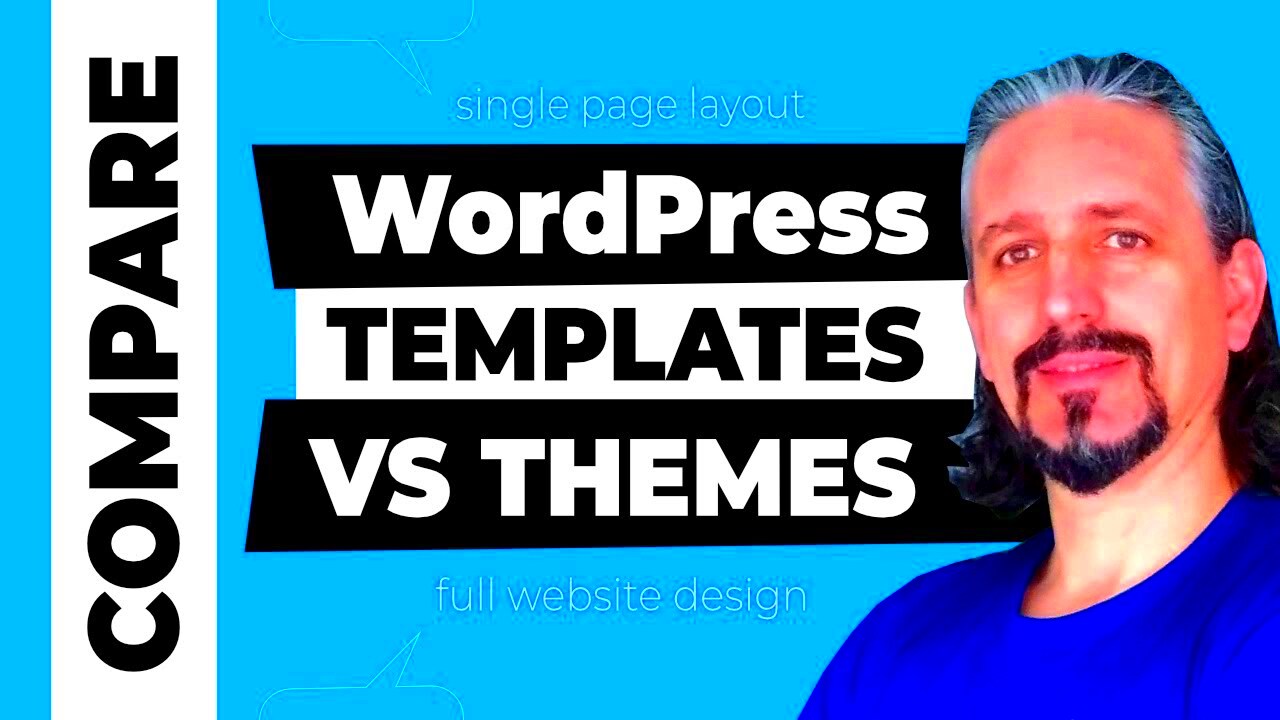 WordPress Templates VS Themes What is the difference  YouTube