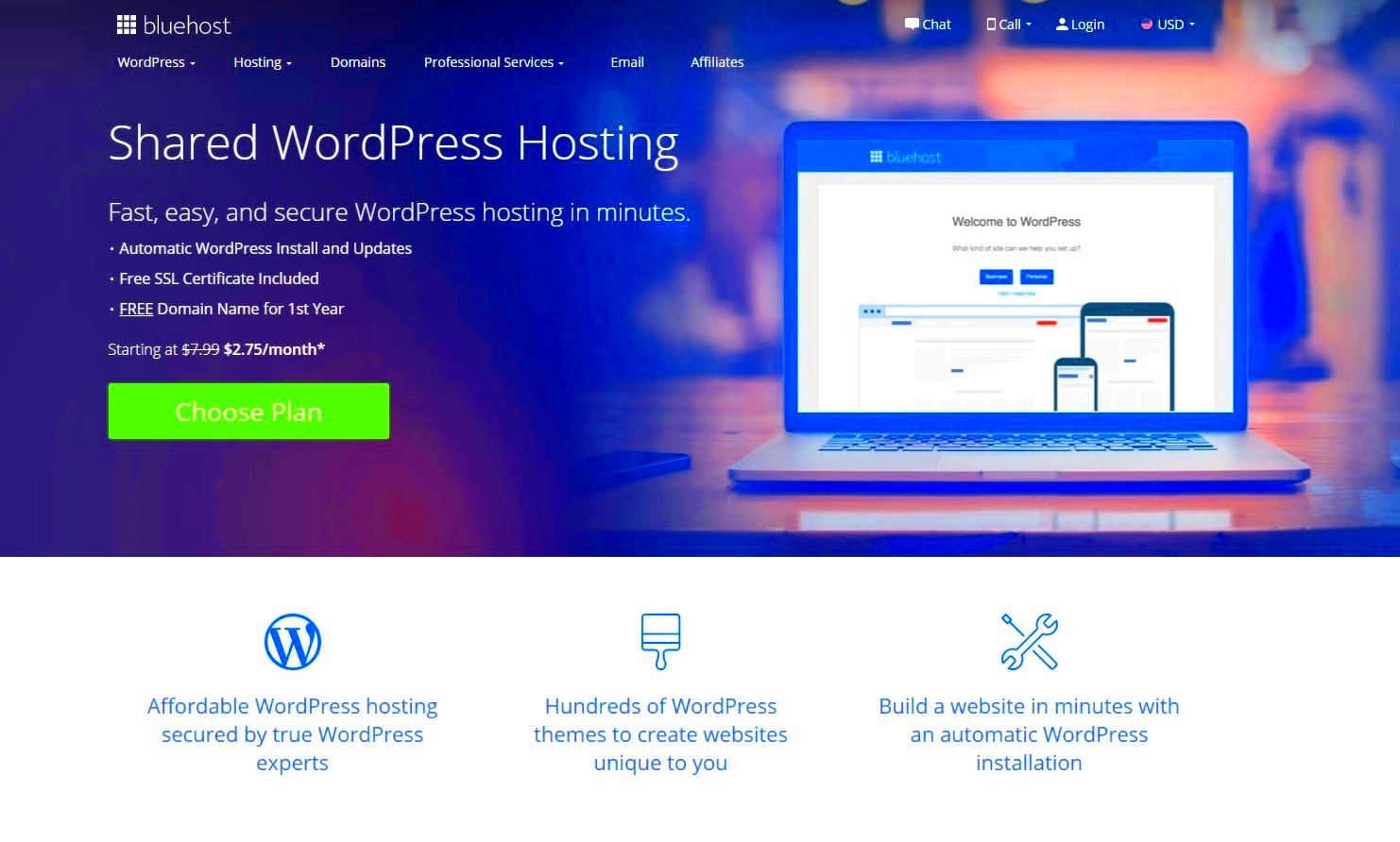 Bluehost Reviews Features Pricing Support Pros  Cons