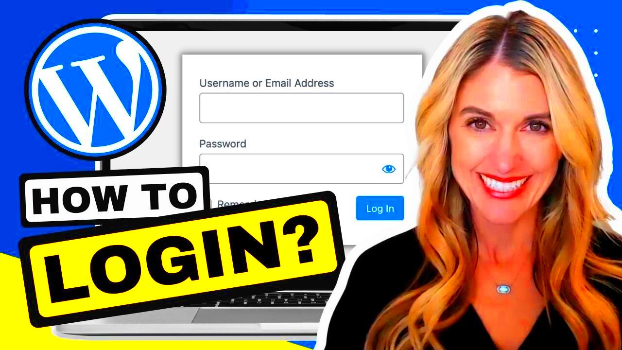 How to Login to WordPress Admin Dashboard for Beginners  JENNIFER 