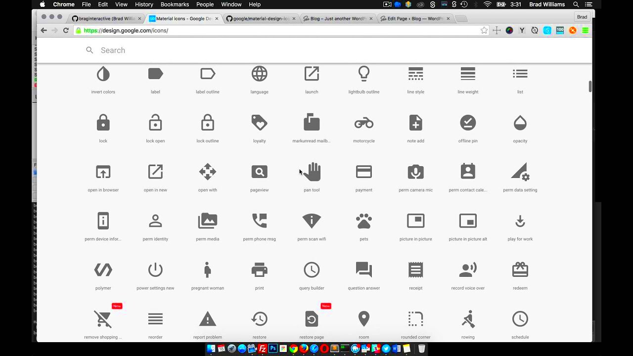 Adding Google Material Icons to our WordPress Theme  YouTube