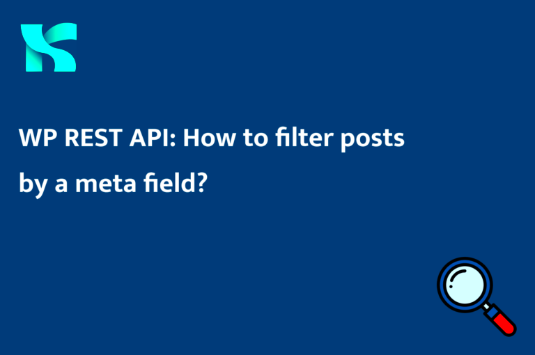 WP REST API How to filter posts by a meta field  Artemy Kaydash