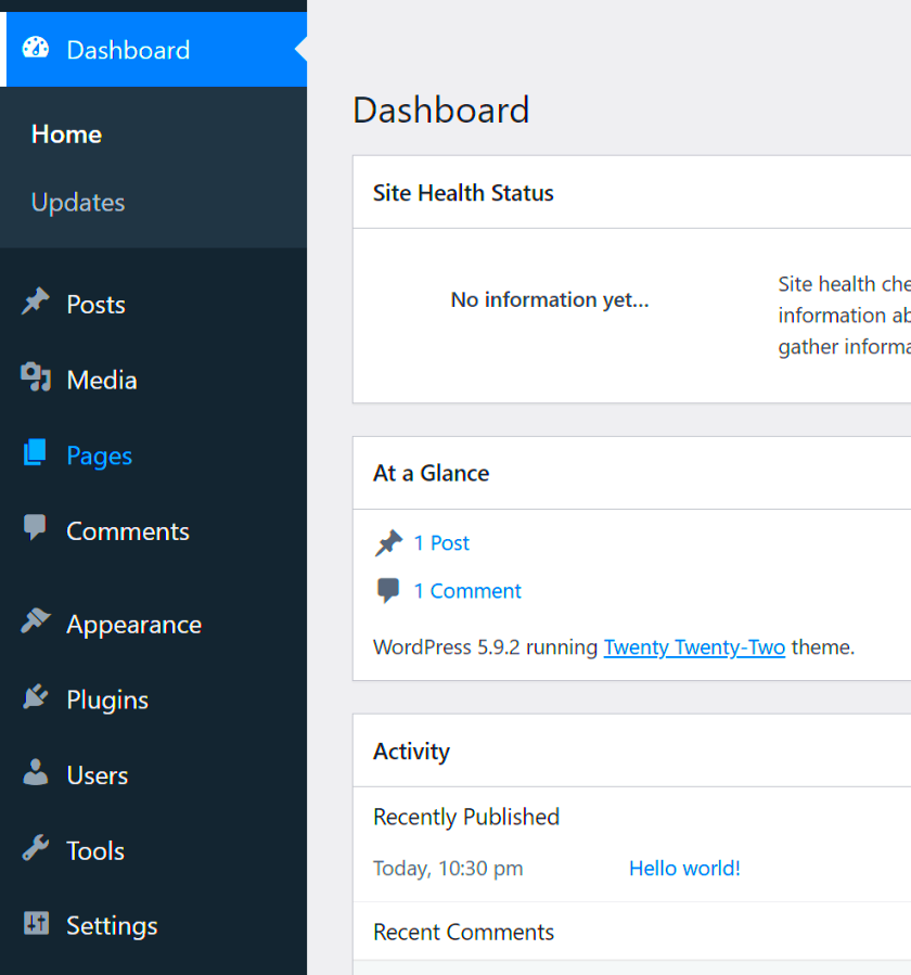 WordPress Admin Dashboard How to Access  Use wpadmin