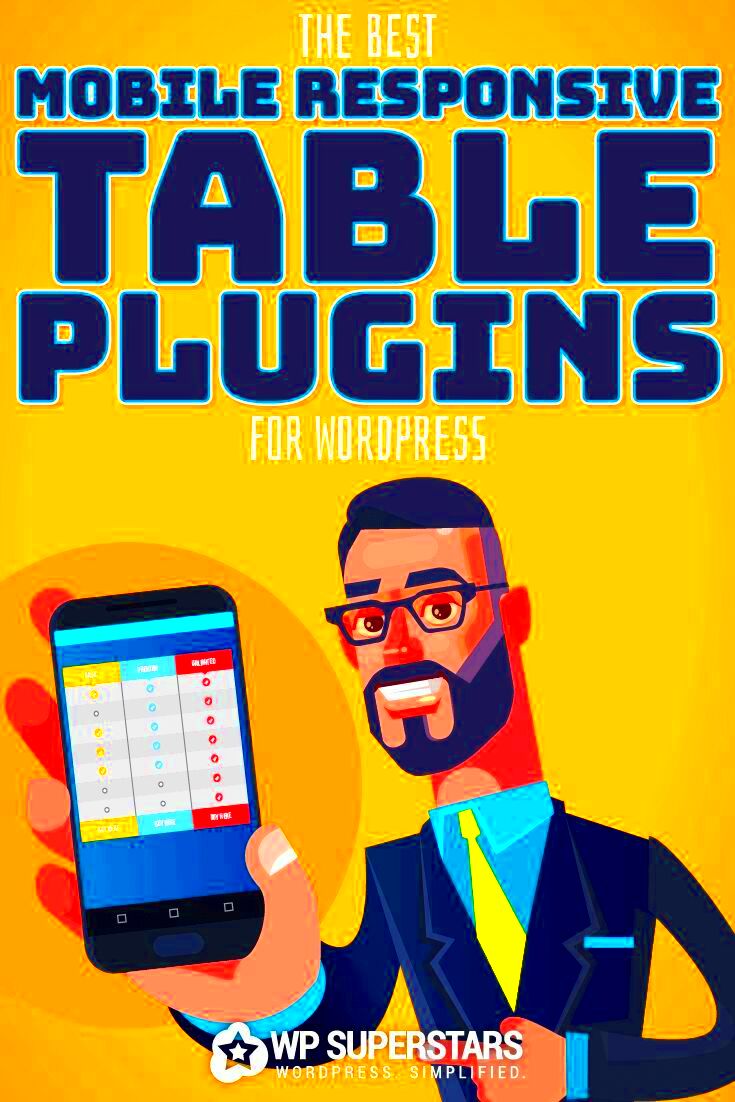 5 Powerful And Mobile Responsive Table Plugins For WordPress Mobile 