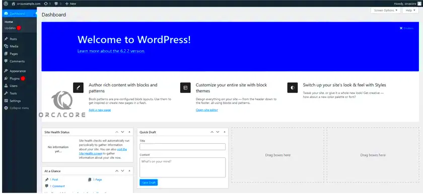 Install and Configure WordPress on Debian 12  OrcaCore