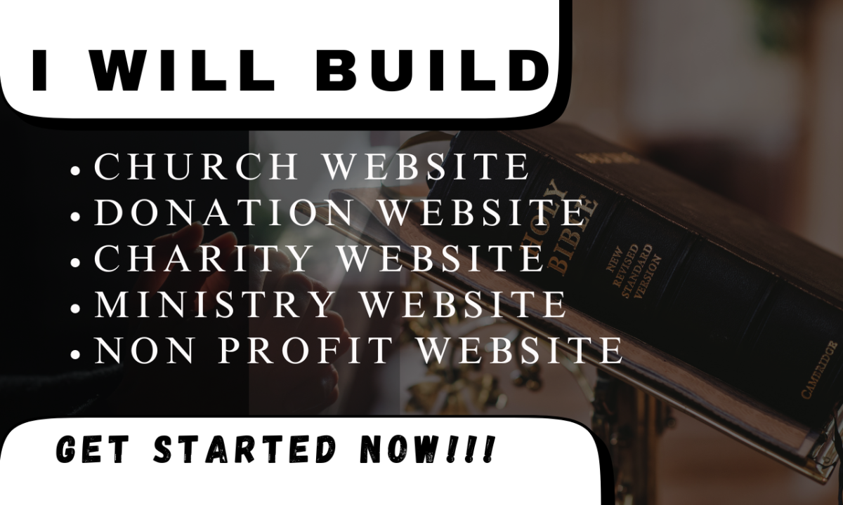 I Design a Beautiful Ministry Website