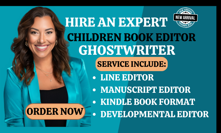 I Will Be Your Children’s Developmental Book Editor for Short Story Fiction eBook